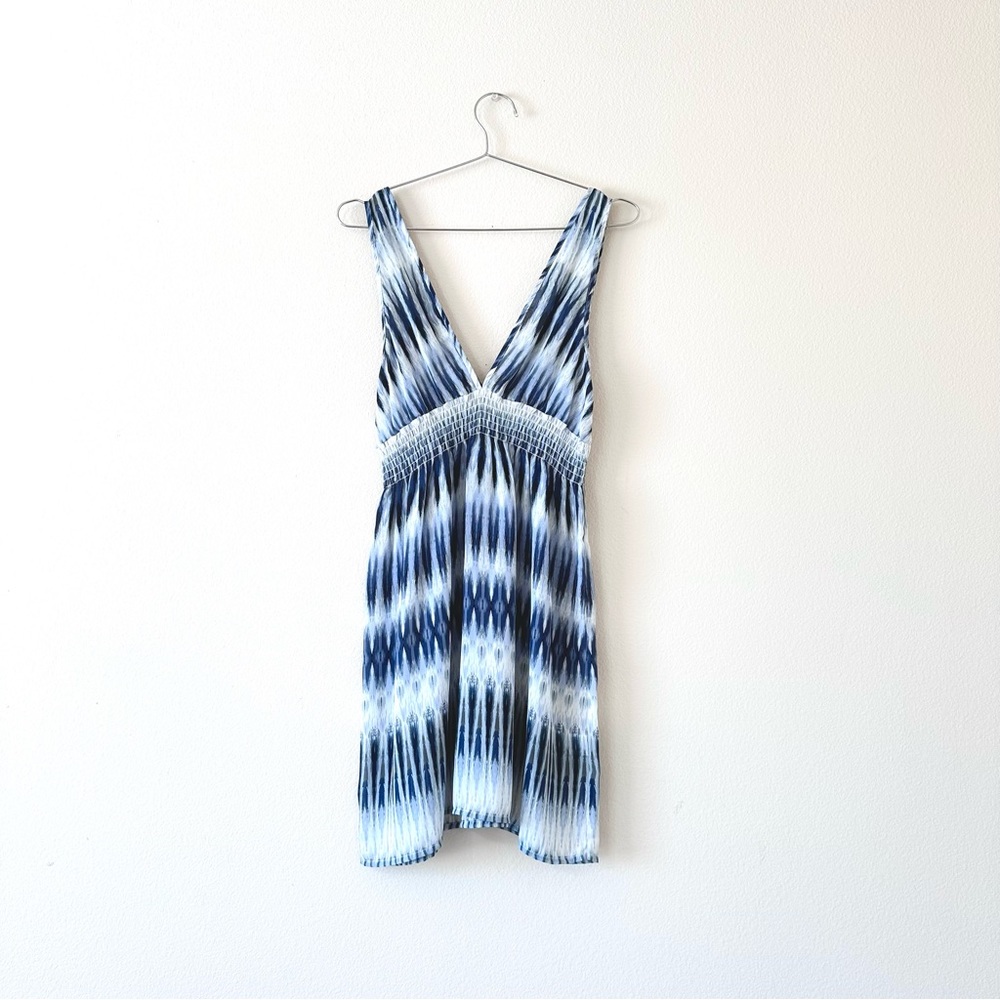 RVCA | boho tie dye print dress coverup